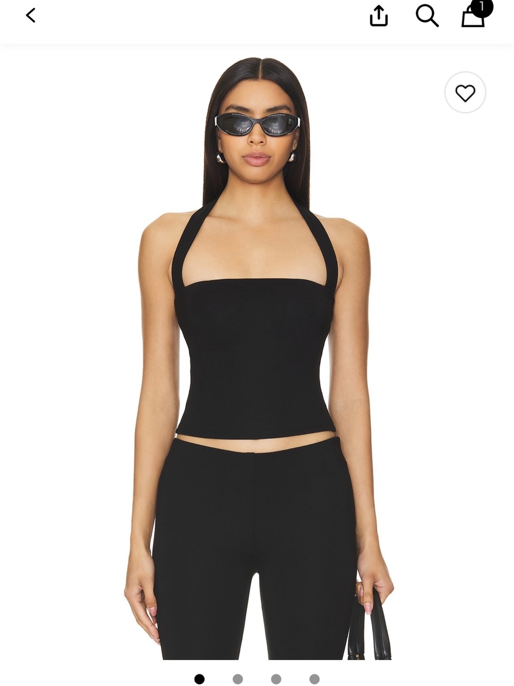 NEW Majorelle Royce Top in Black, S